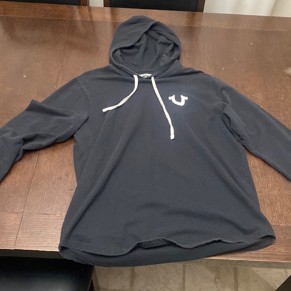 Used True religion light hoodie size xl